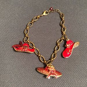 3/$15!AVON Golden Chain Vintage Christmas Red Hats